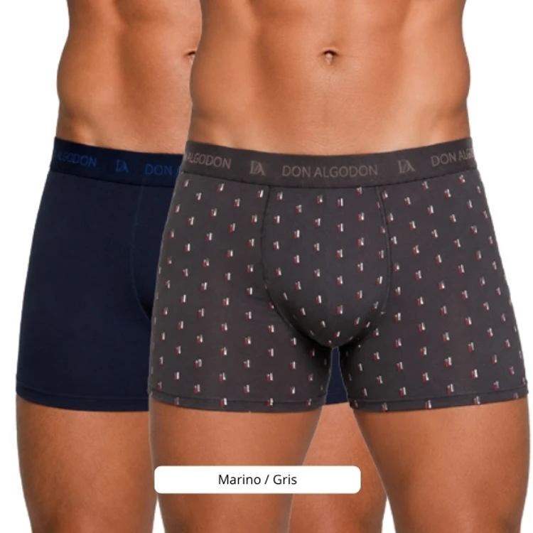 Boxer Don algodón PB734 pack2