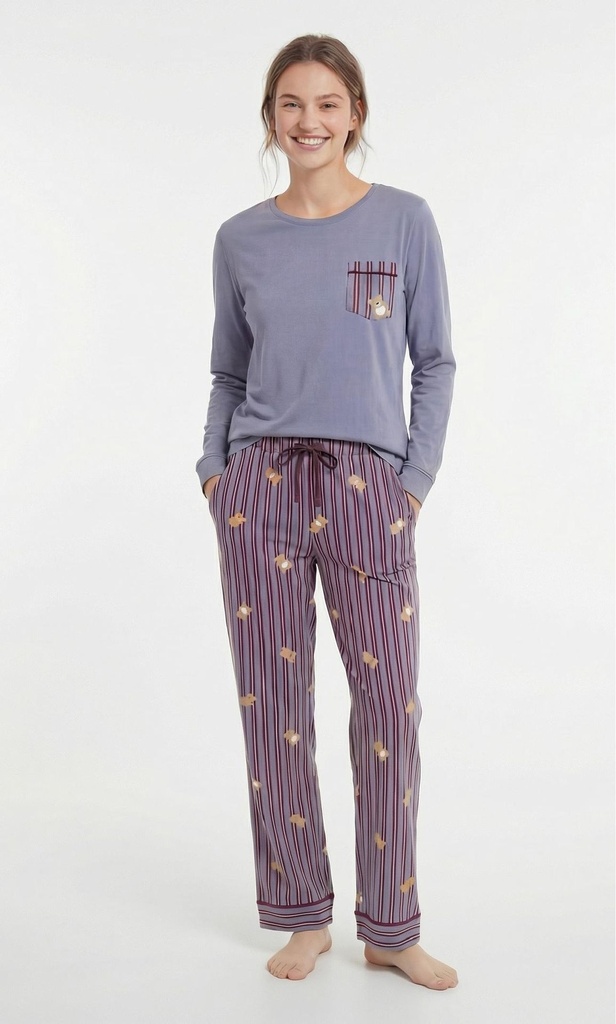 Pijama Little Unicorn D869 felpa