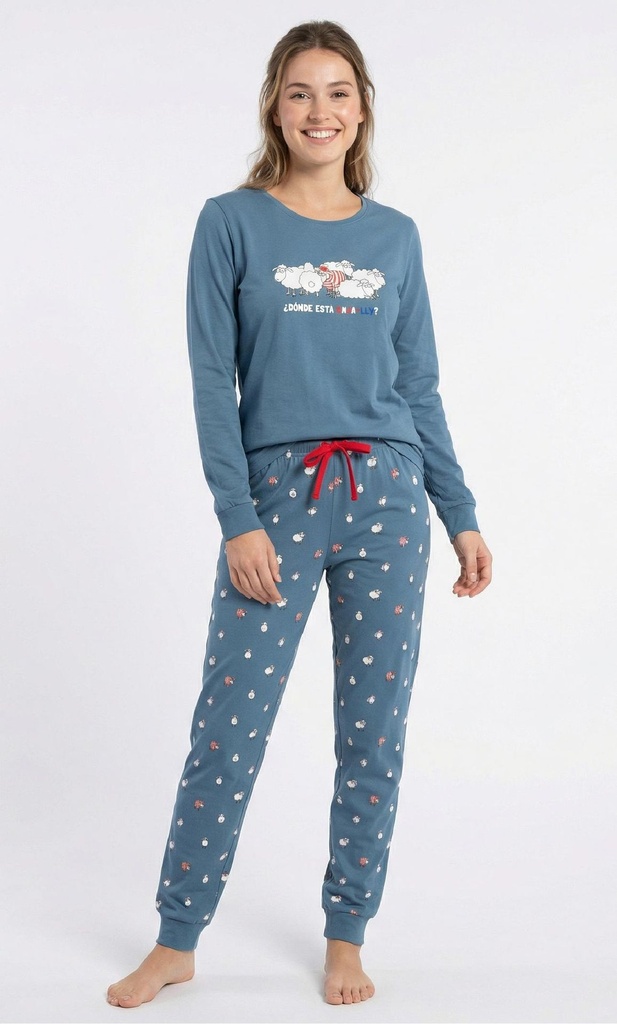 Pijama Little Unicorn D857 felpa