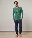 Pijama Dark Elephant VA001 100% alg M/L fino