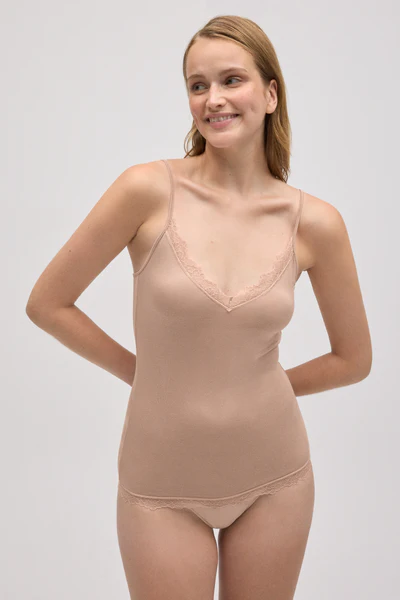 Camiseta Ysabel Mora 19459 bambú (Marfil, S)