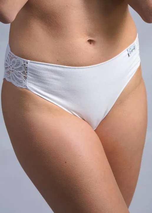 Braga Suggestif 1235 algodon (Blanco, M)