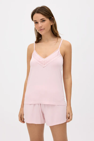Pijama Ysabel Mora 10822 tirantes (S, Rose)
