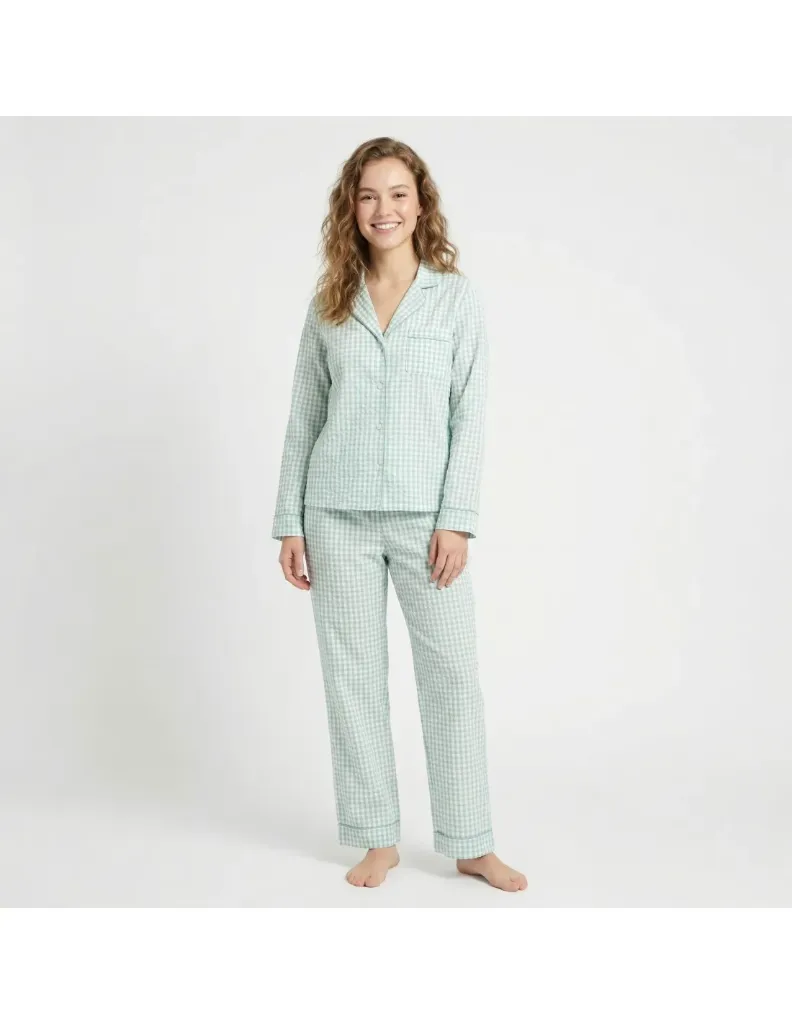 Pijama Little Unicorn B001 abierto M/L fino Bambula (S, Rose)