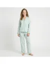 Pijama Little Unicorn B001 abierto M/L fino Bambula