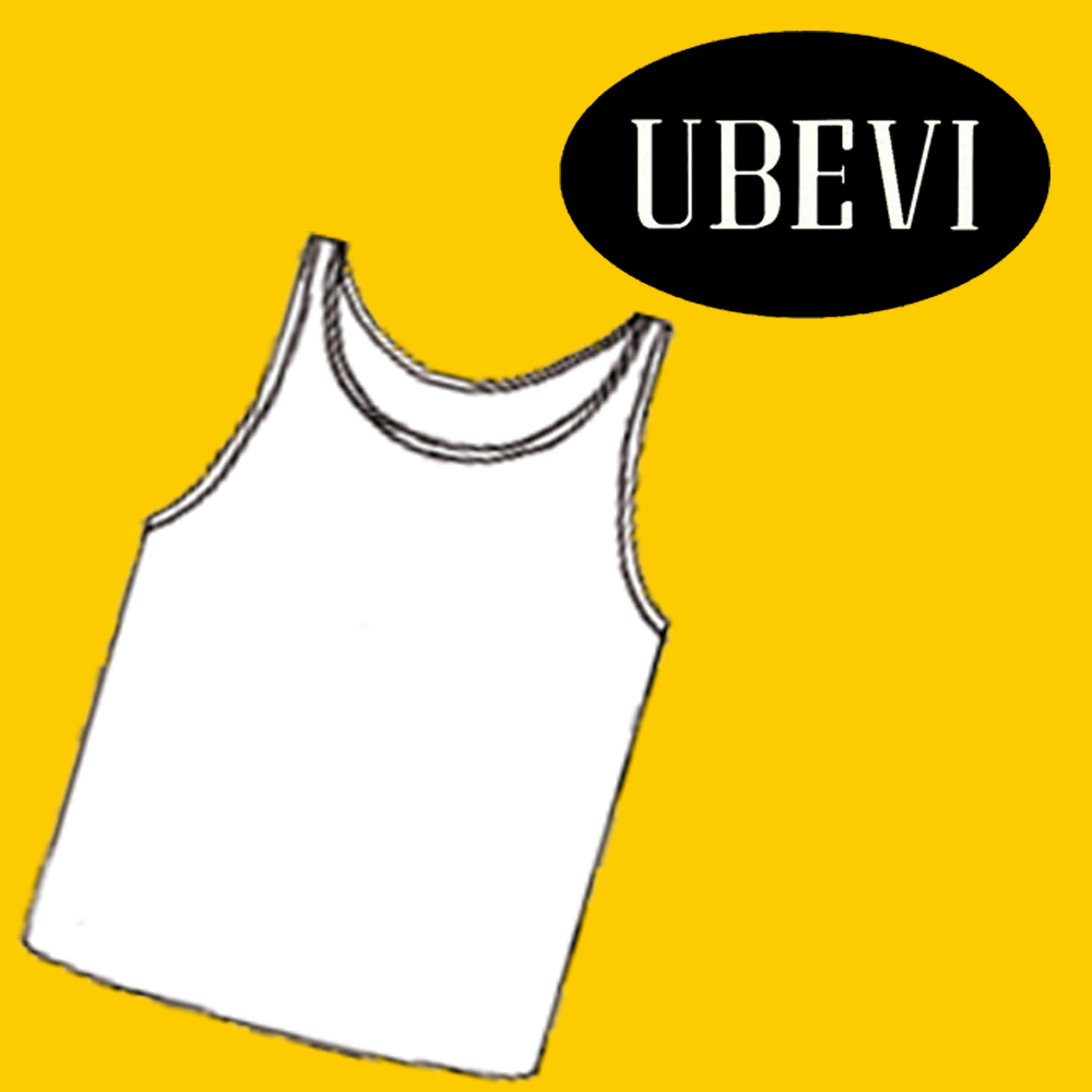 Camiseta Ubevi 1030 asas (Blanco, 48)