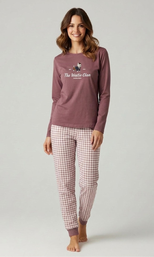 Pijama Little Unicorn CZ02 Cozy felpa (S, Celeste)