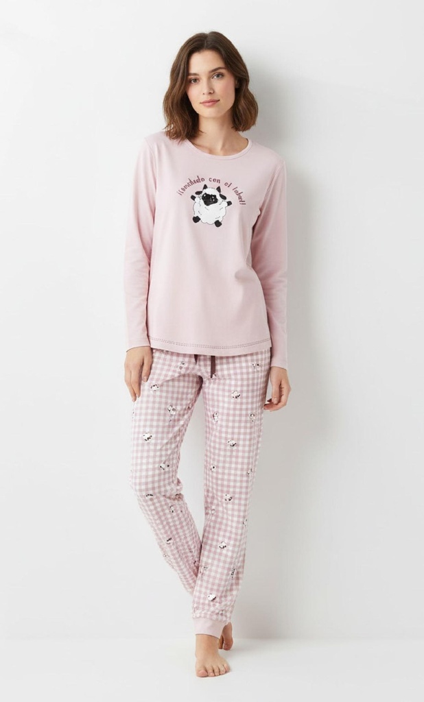 Pijama Little Unicorn D859 felpa (S, Rose)
