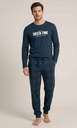Pijama Dark Elephant RG802 M/L fino 100% algodón orgánico
