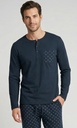 Pijama Dark Elephant G114 M/L fino clásico