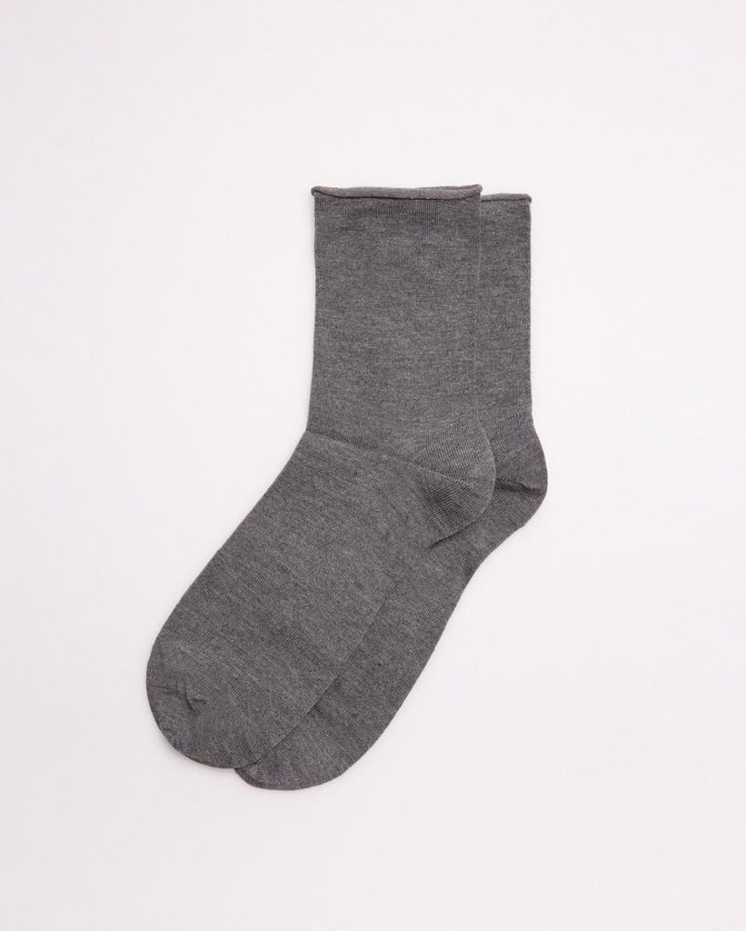 Calcetin Ysabel Mora 22347 bambú sin puño (Negro, 39-42)