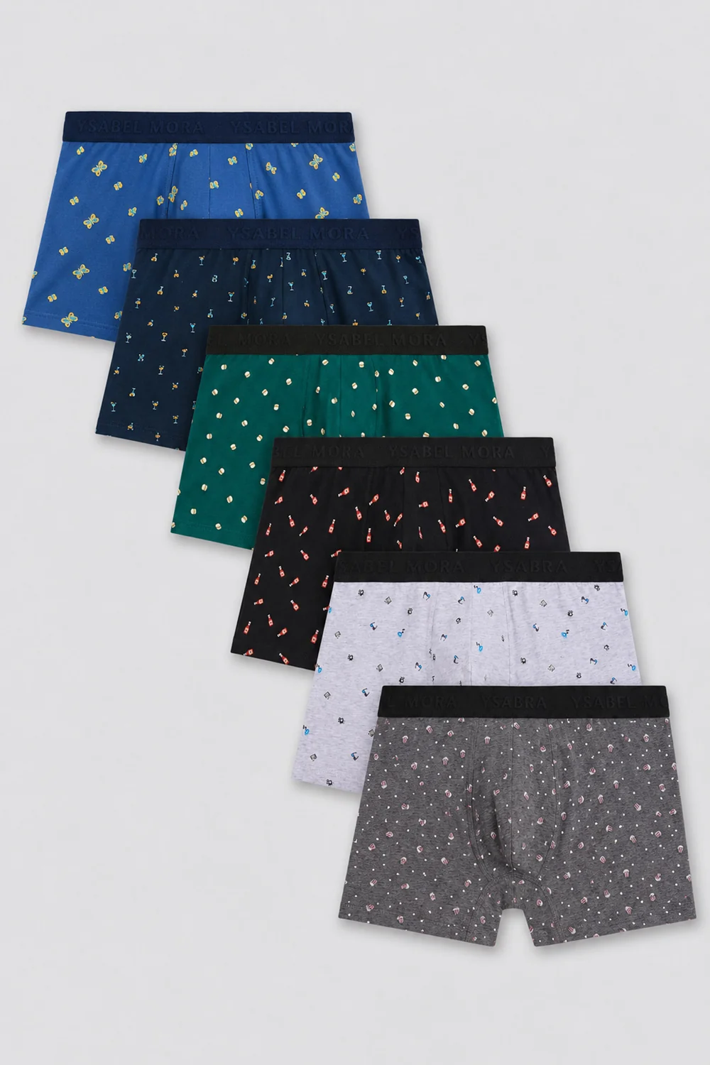 Boxer Ysabel Mora 20460 pack2 multitalla (M)