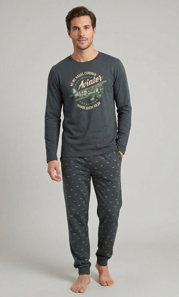 Pijama Dark Elephant G342 felpa